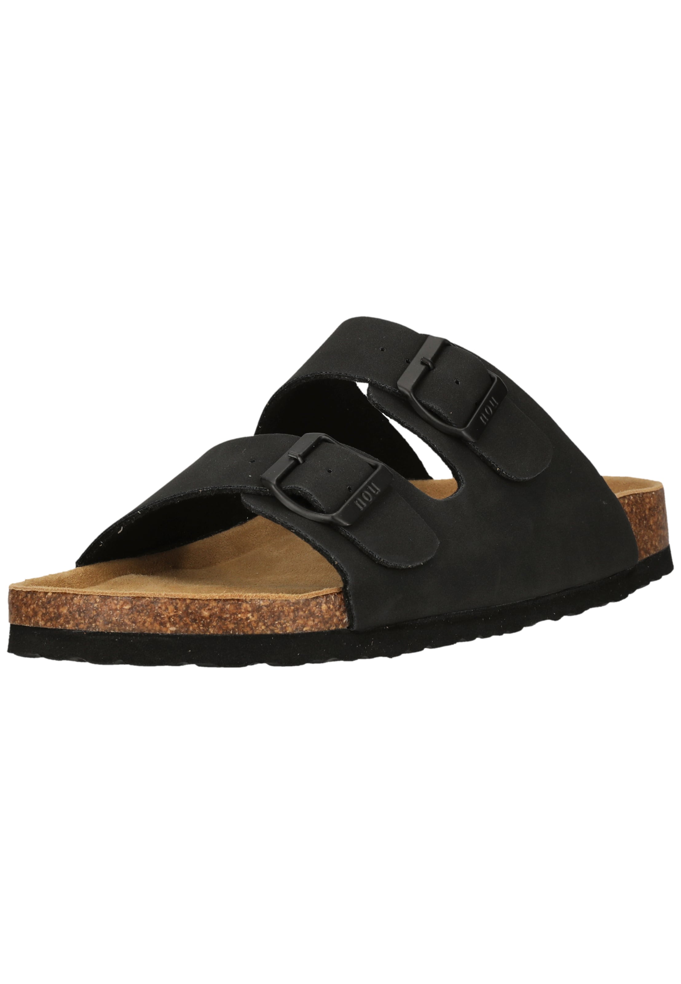 NOU Sandal in Black: front