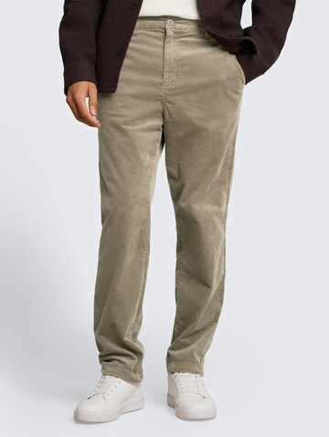 Loosefit Pantalon TOM TAILOR DENIM en marron : devant
