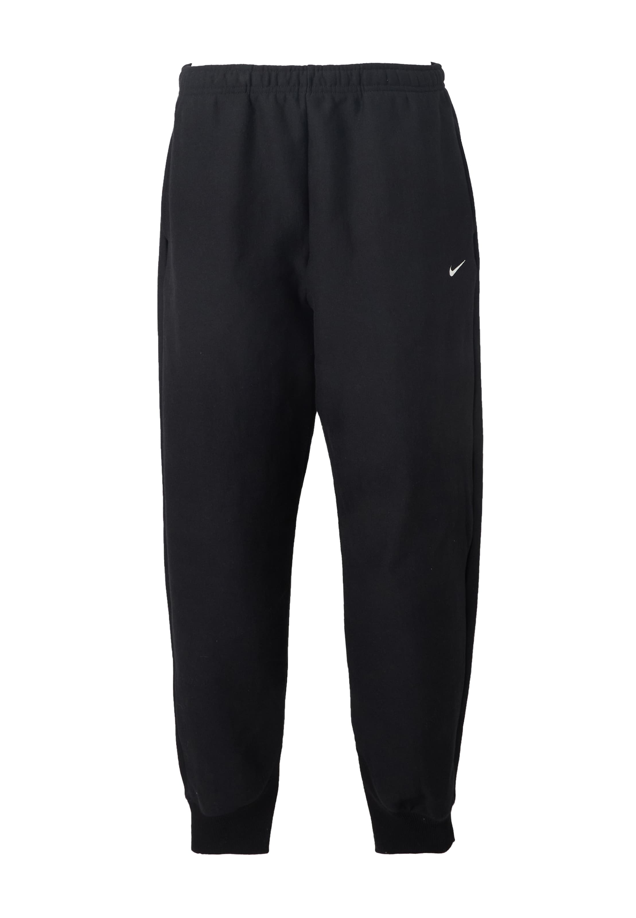 Nike Sportswear - Tapered Pantalón 'Studio' en negro: frente