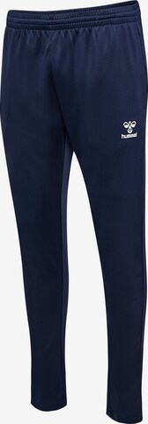 mėlyna Hummel Standartinis Sportinės kelnės 'ESSENTIAL'