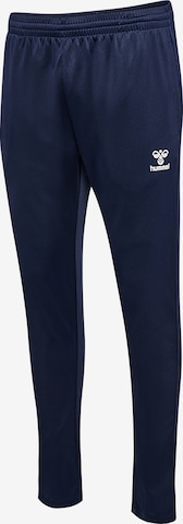 Hummel Regularen Športne hlače 'ESSENTIAL' | modra barva