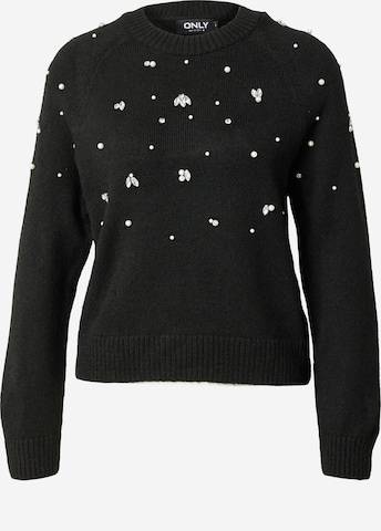ONLY Sweater 'ADDIE' in Black: front