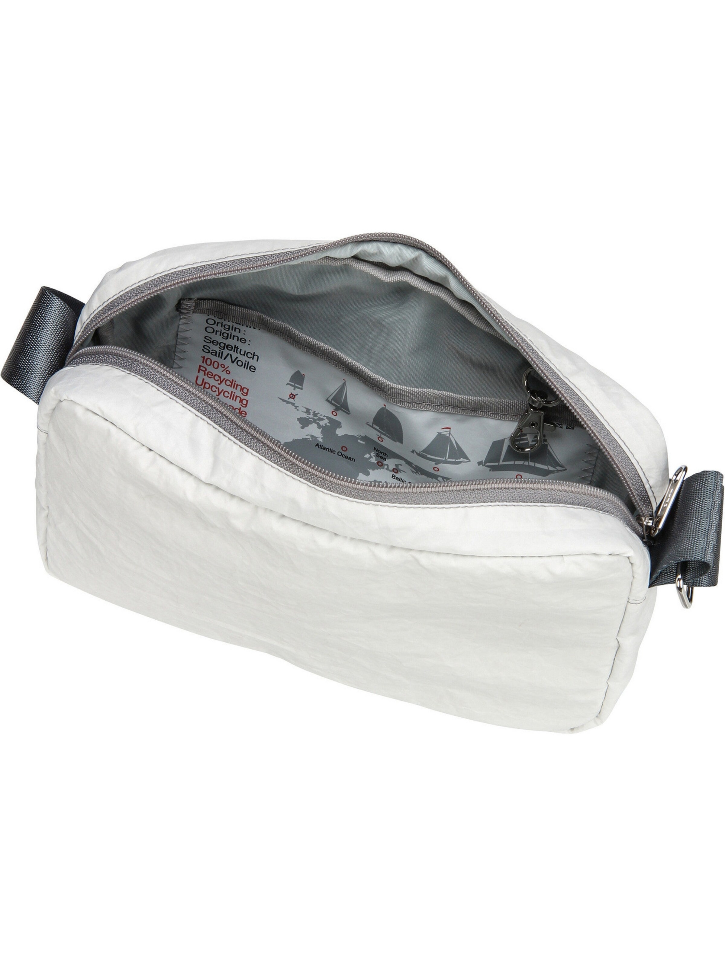 360 Grad Crossbody Bag in White