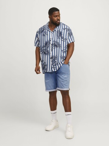 JACK & JONES - Regular Calças de ganga 'Rick' em azul