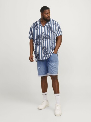 JACK & JONES Regular Shorts 'Rick' in Blau