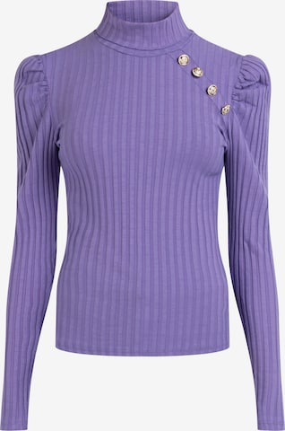 myMo ROCKS Sweater in Purple: front