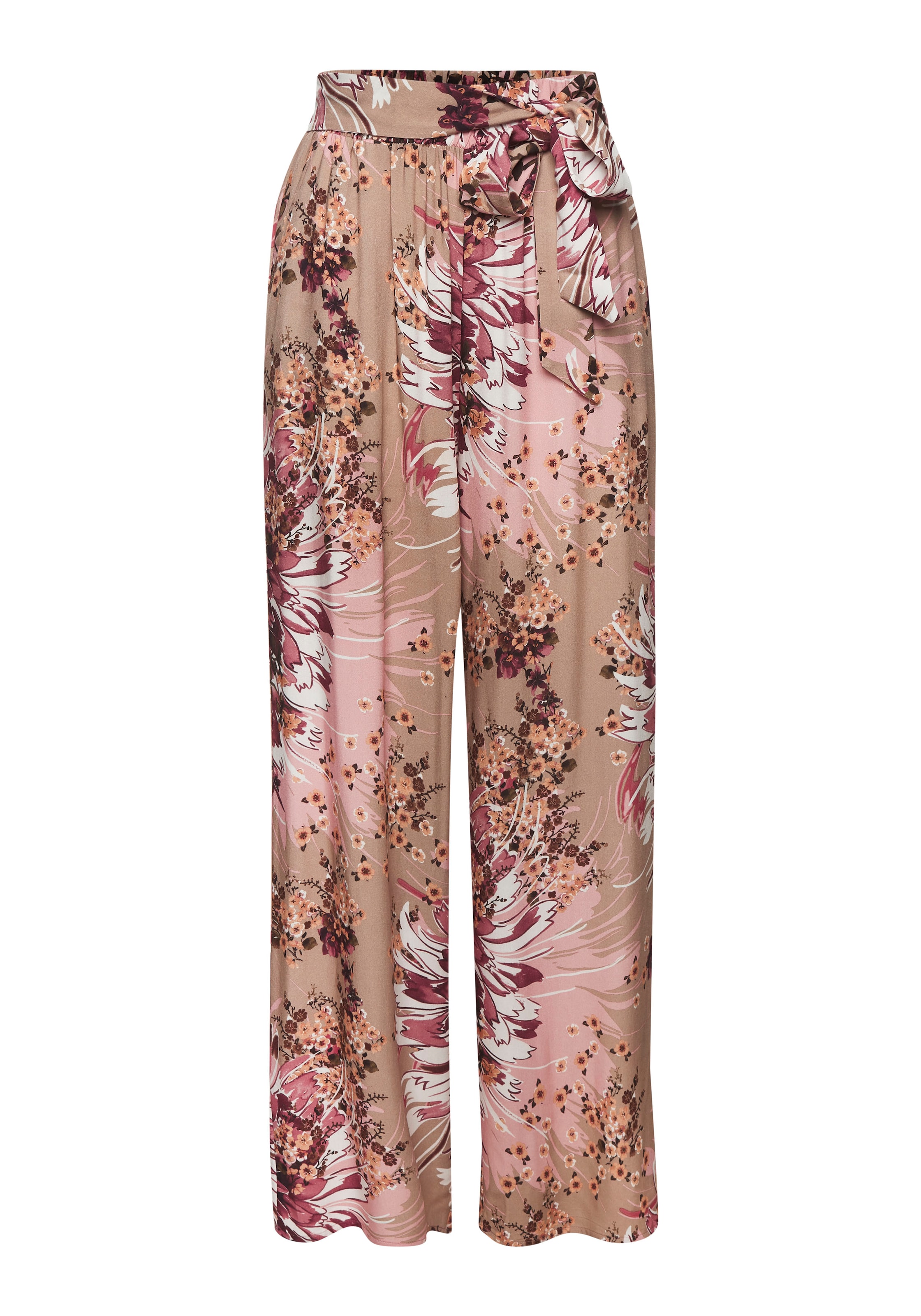 LASCANA Loose fit Pants in Brown: front