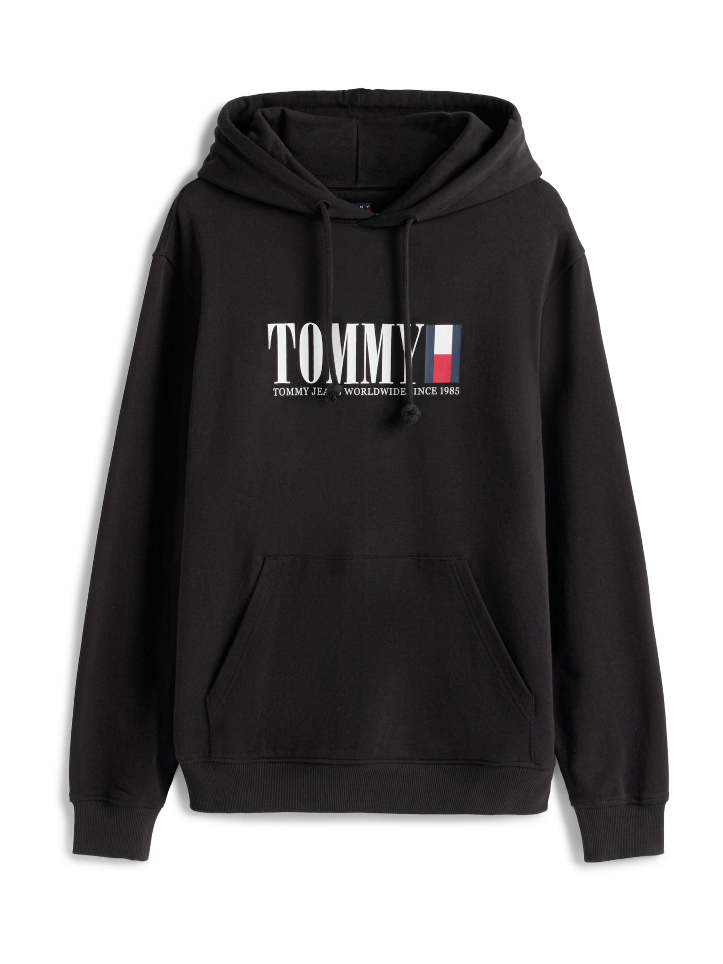 Tommy Jeans Majica | črna barva: sprednja stran