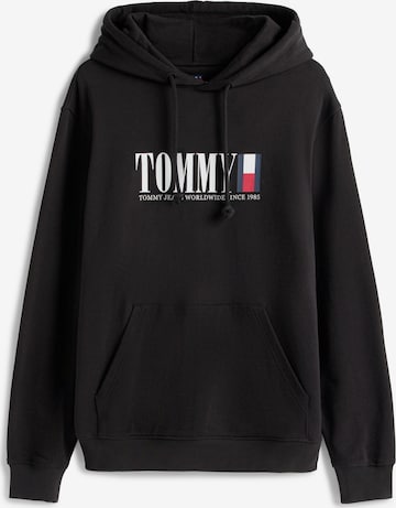 Tommy Jeans Sweatshirt in Schwarz: Vorderseite