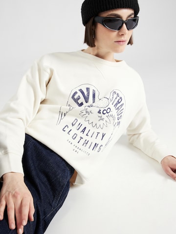 LEVI'S ® Свитшот 'Graphic Heritage Crew' в Белый