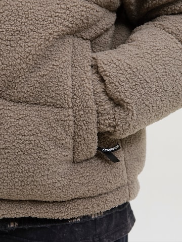 JACK & JONES Winter jacket 'JCOFlare' in Brown
