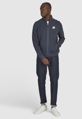 HECHTER PARIS Sweatjacke in Blau