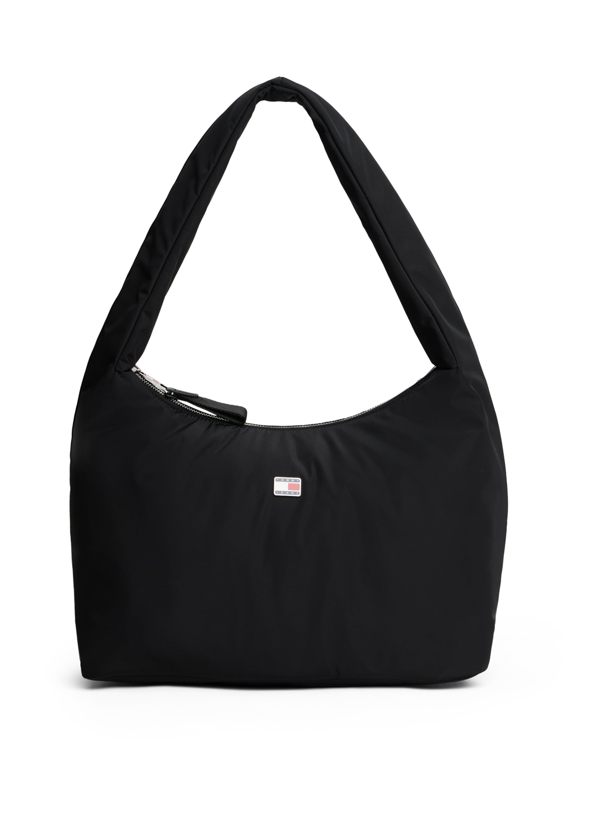 Borsa a spalla di Tommy Jeans in nero: frontale