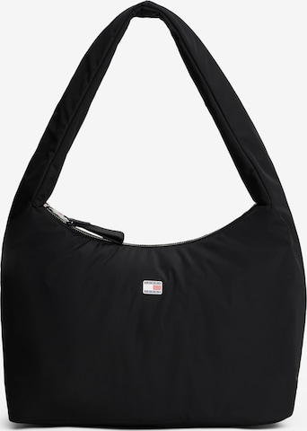 Borsa a spalla di Tommy Jeans in nero: frontale