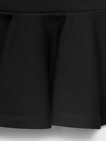 MANGO Top 'PEPLUM' – černá