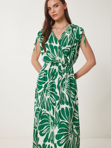 Happiness İstanbul Klänning i grön