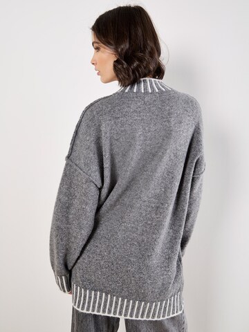 Apricot Sweater in Grey
