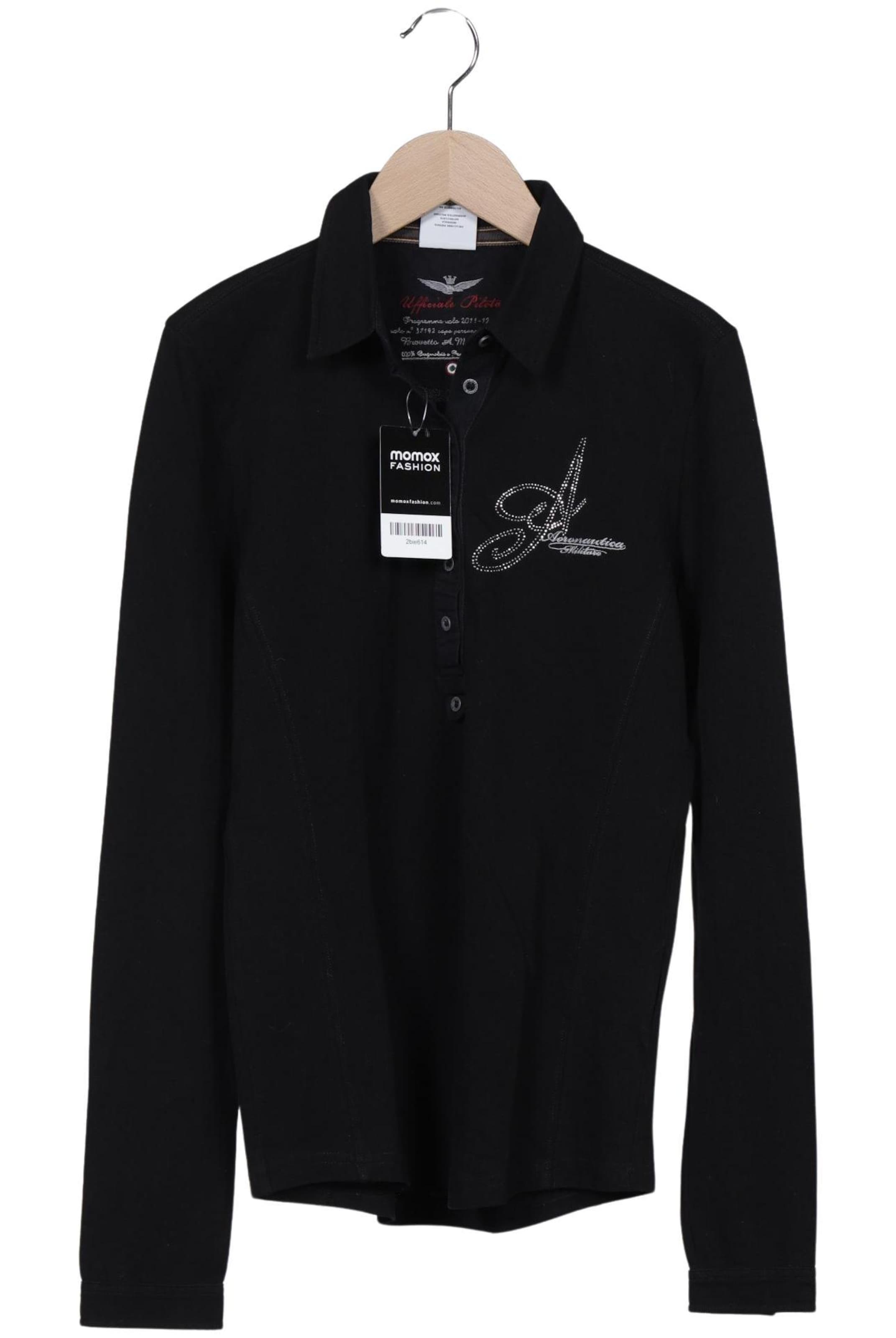 Aeronautica Militare Top & Shirt in M in Black: front