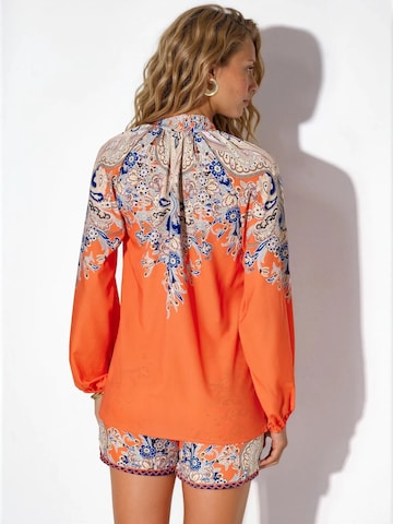 Completo pantalone di MSN Collection in arancione