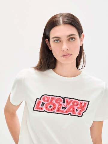 T-shirt Lola Casademunt en blanc