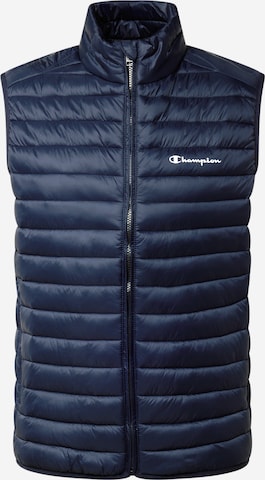 Gilet Champion Authentic Athletic Apparel en bleu : devant