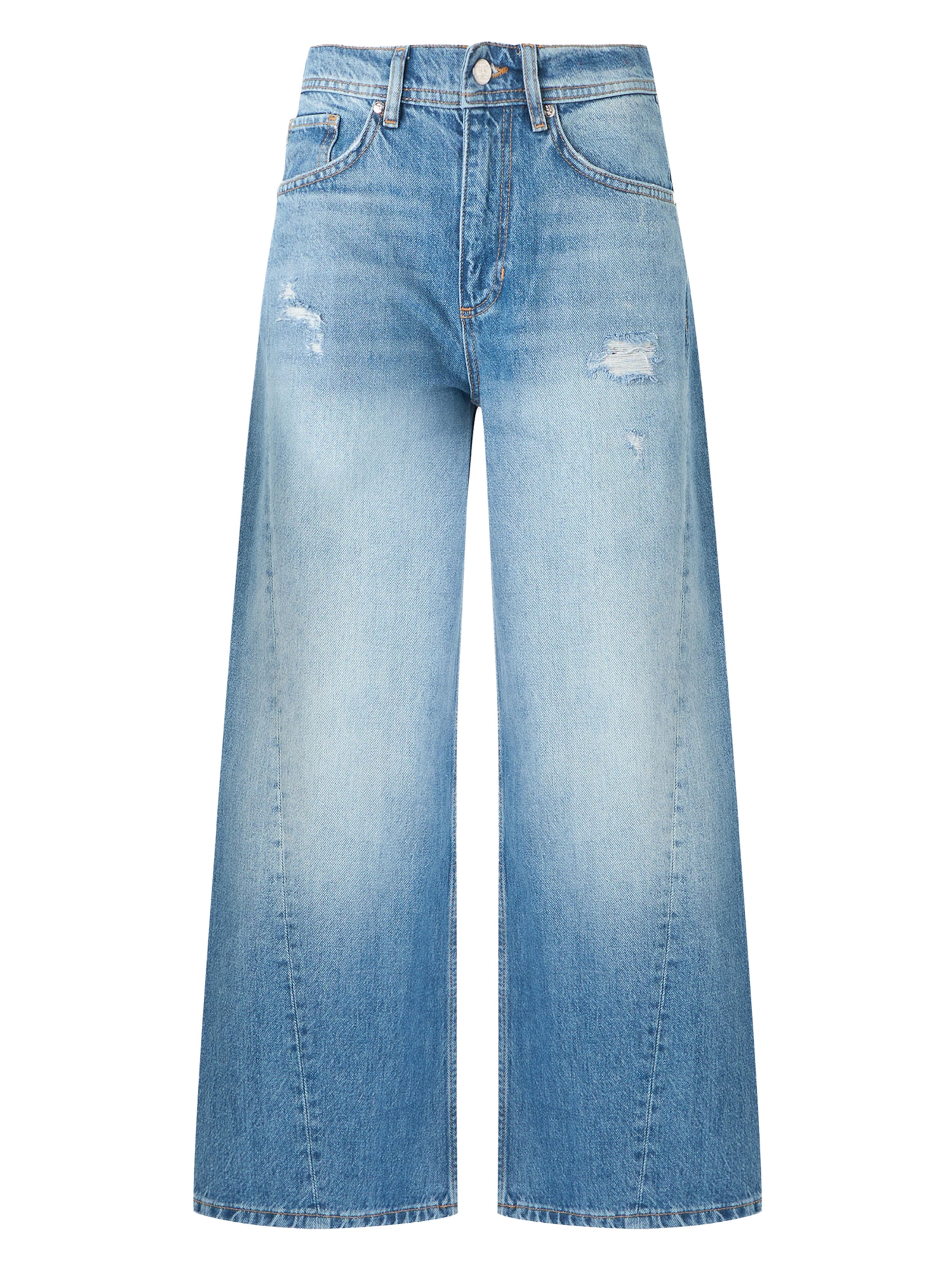 JOOP! Jeans Wide leg Jeans 'Maxine-C' in Blauw: voorkant