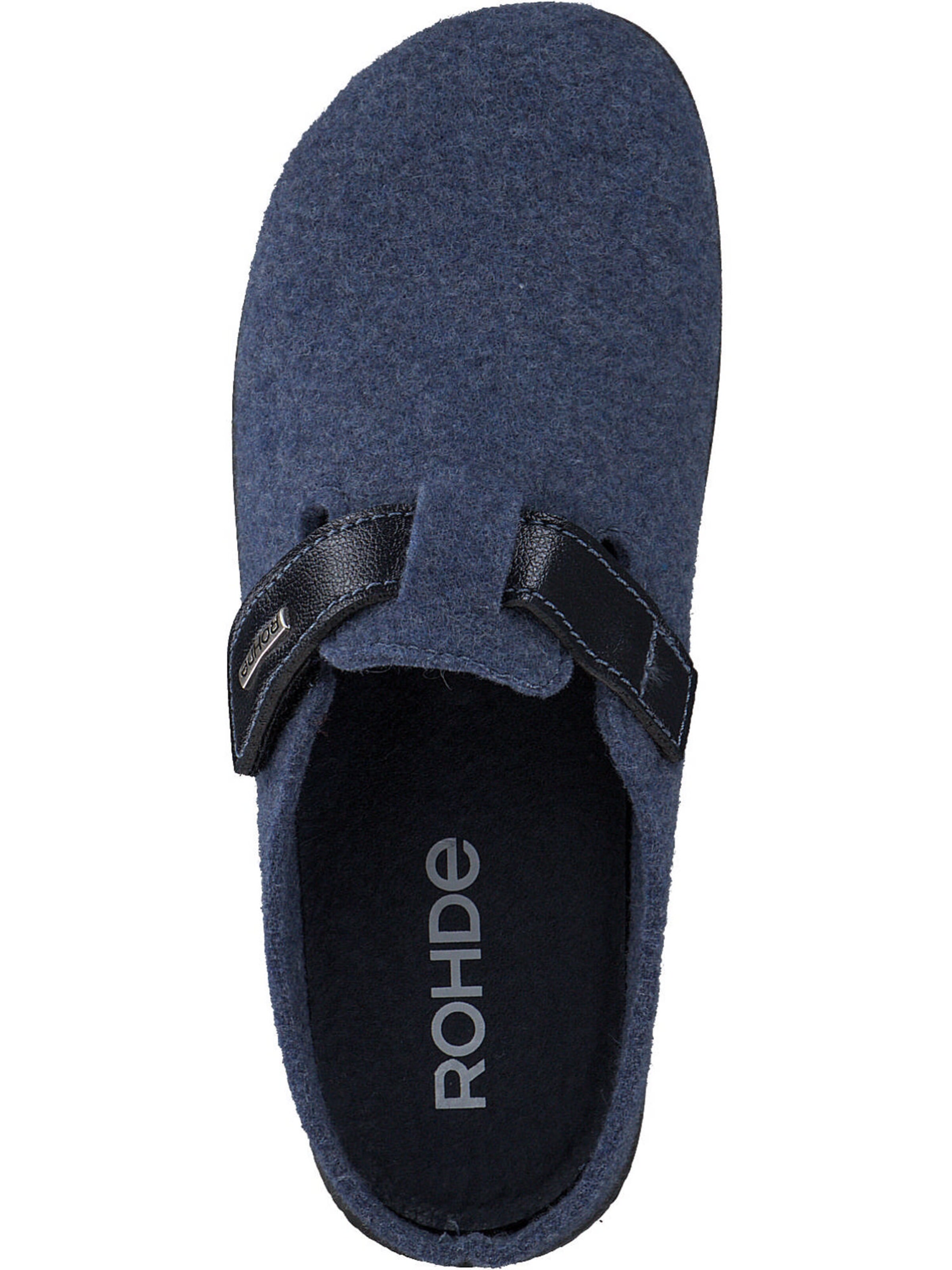 ROHDE Slippers 'Bari' in Blue