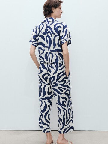 MANGO Bluza 'LIFE' | bela barva