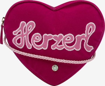 Sac à bandoulière CODELLO en rose : devant