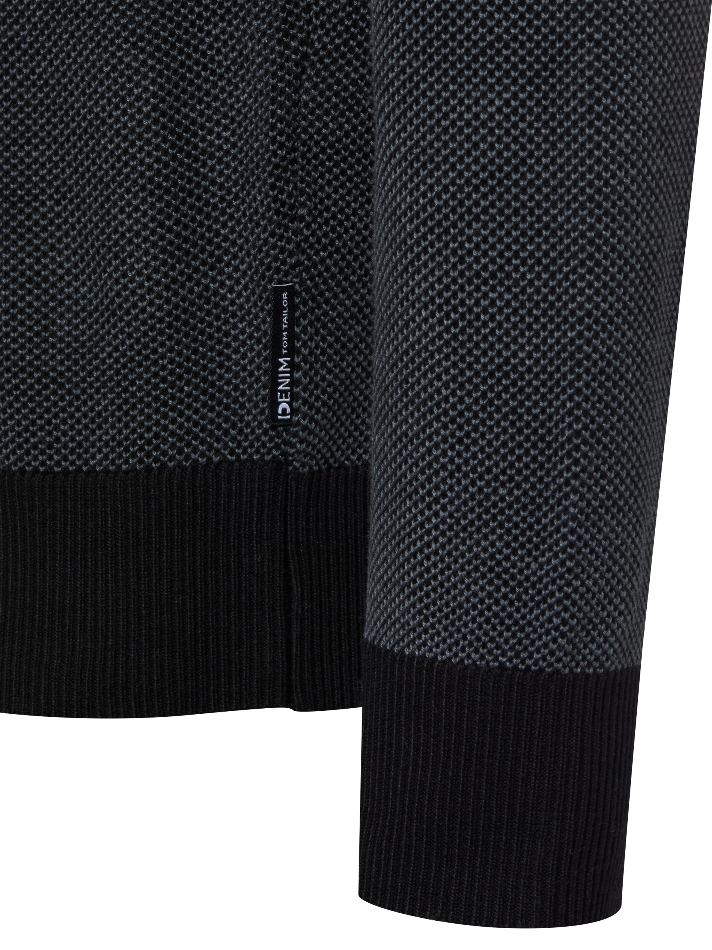 TOM TAILOR Trui in Zwart