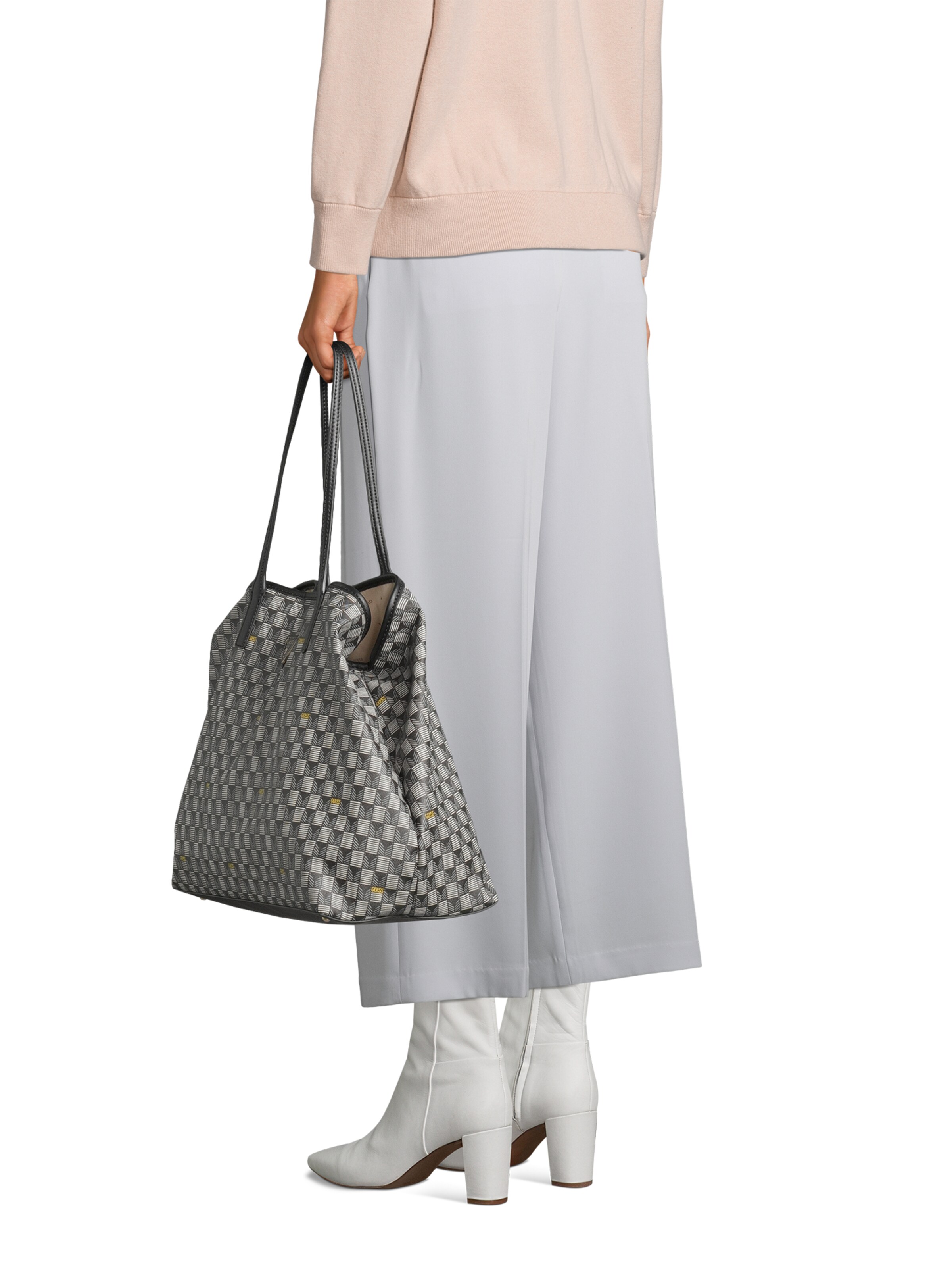 GUESS Shopper 'G Wave' in Schwarz