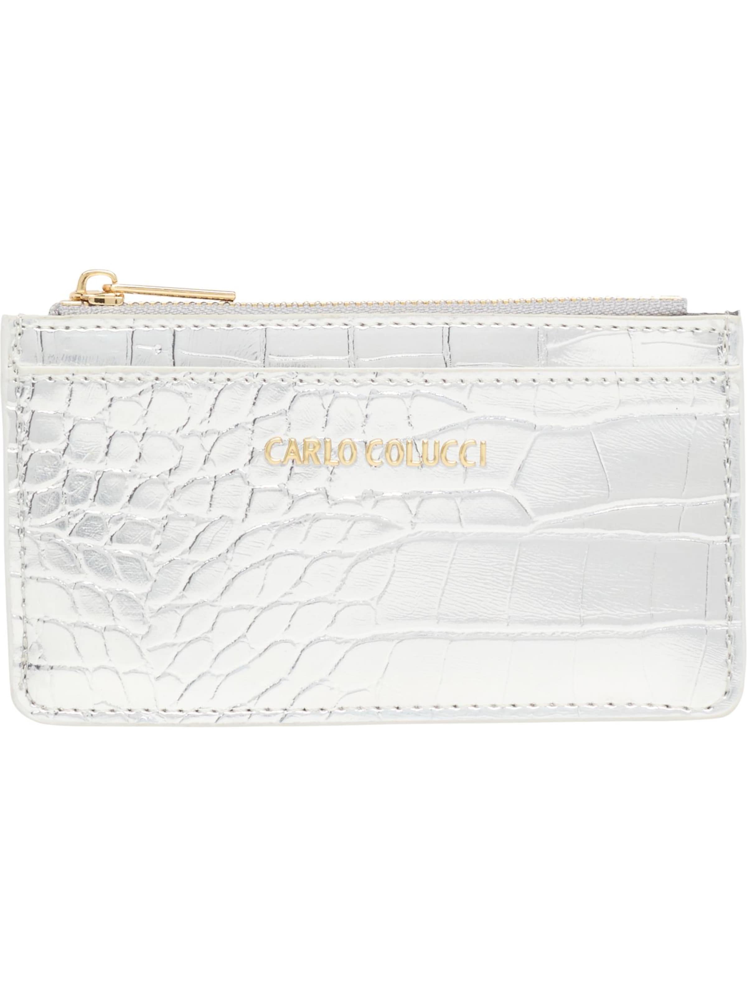 Carlo Colucci Kartenetui 'Delerba' in Silber: Vorderseite