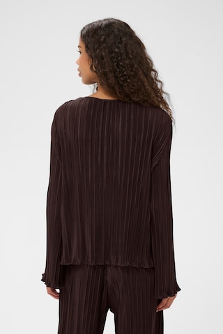 SAINT TROPEZ Bluse 'Zuni' in Braun