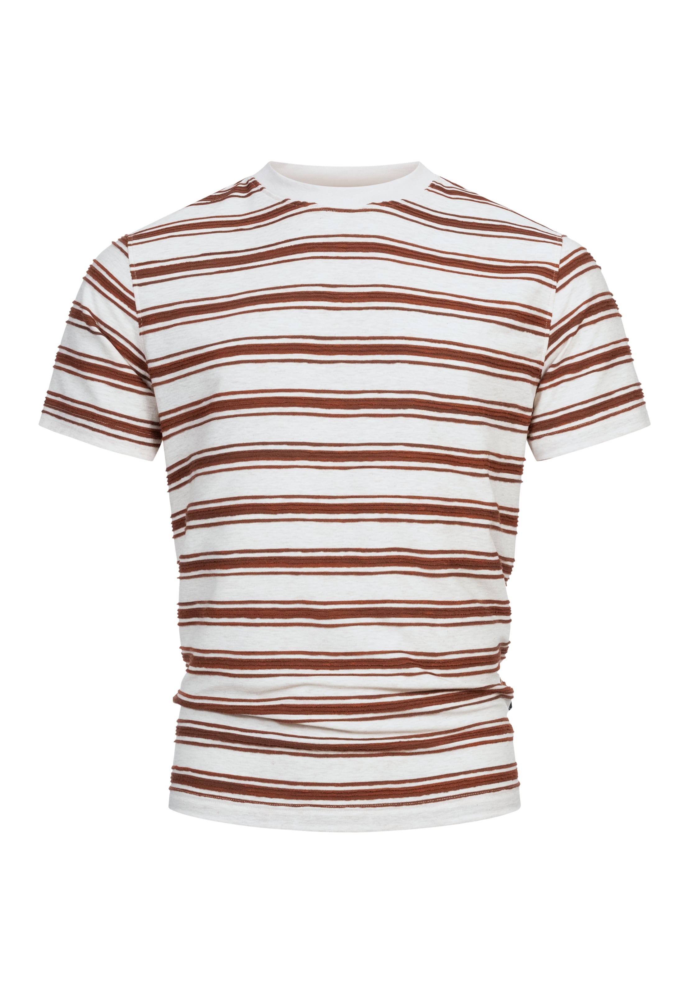 T-Shirt 'Holden' Kronstadt en marron : devant
