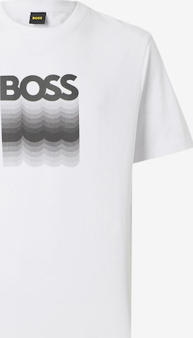 BOSS T-Shirt 'Insignia' in Weiß: Vorderseite