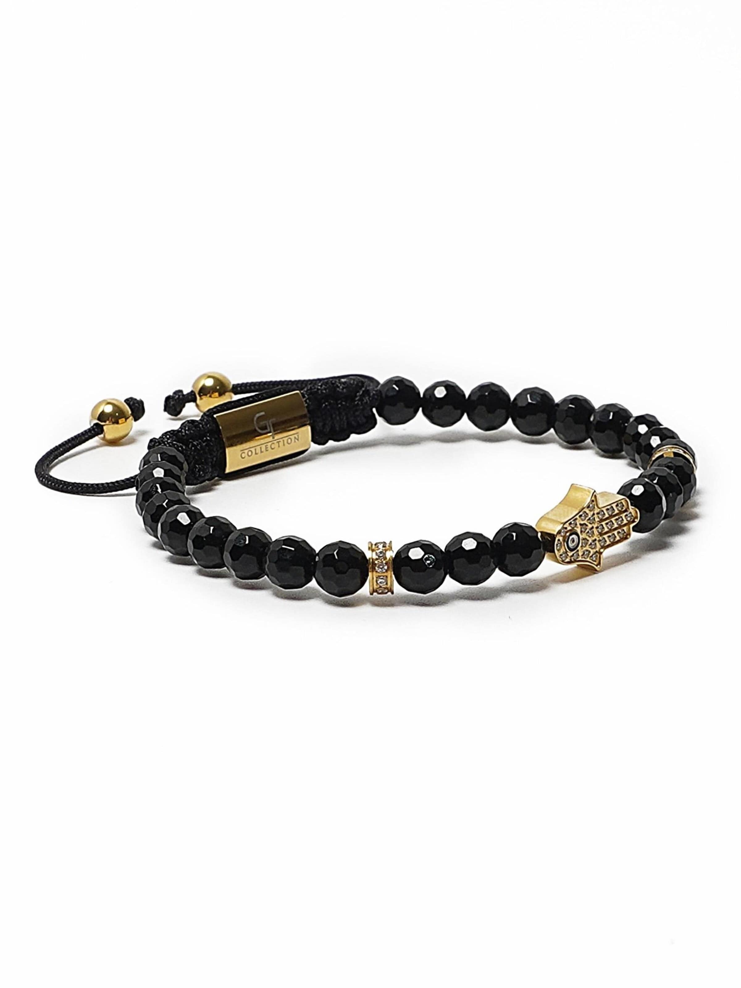 GT Collection Armband 'Hamsa Hand' in Zwart