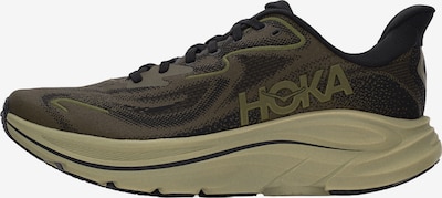 Bėgimo batai 'CLIFTON 10' iš HOKA, spalva – ruda / alyvuogių spalva / juoda, Prekių apžvalga