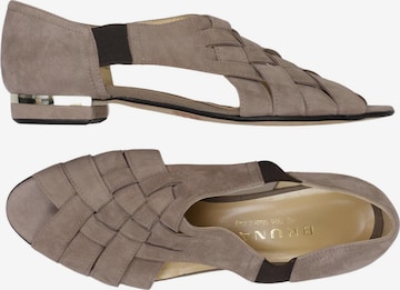 Brunate Sandalen 40 in Beige: Vorderseite