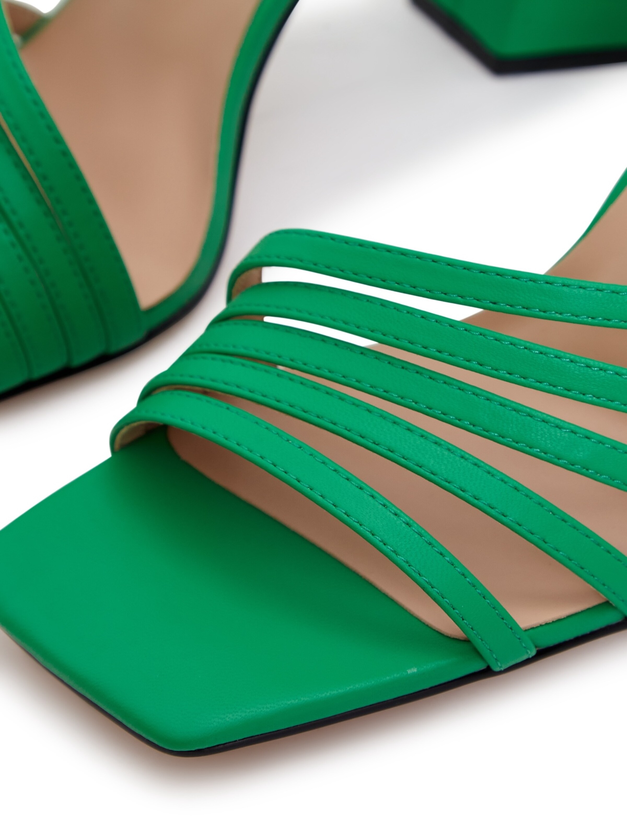 CESARE GASPARI - Sandálias com tiras em verde