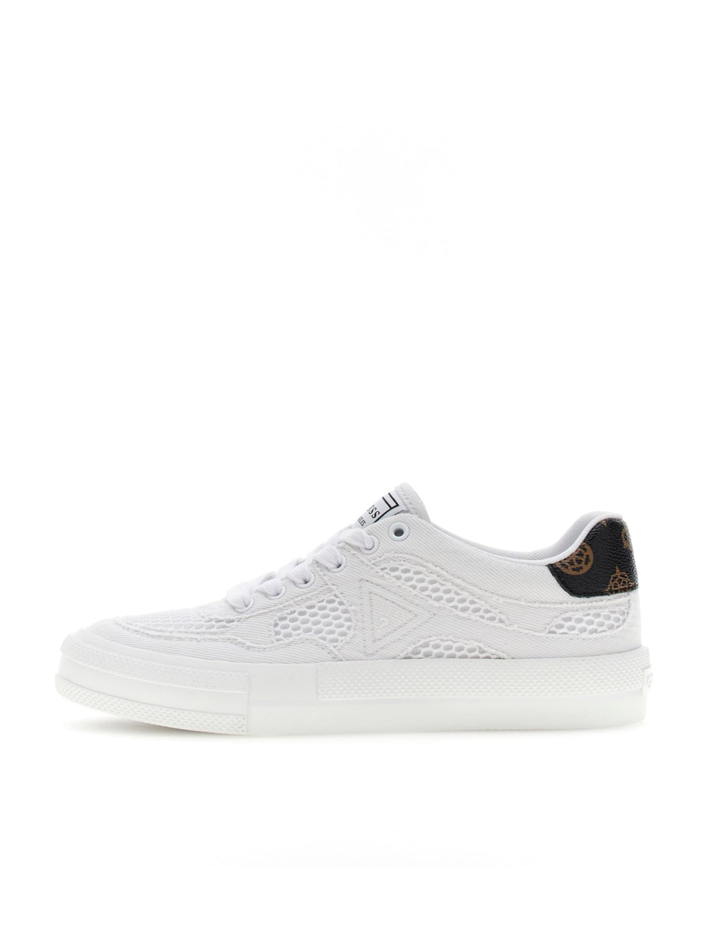 Sneaker bassa 'Conah' di GUESS in bianco