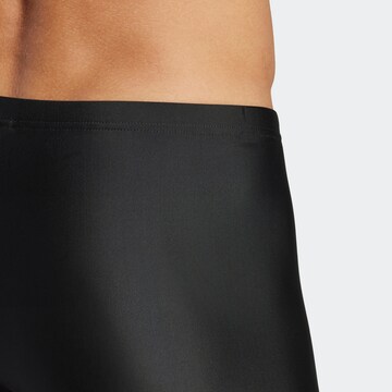 ADIDAS PERFORMANCE Athletic Swim Trunks 'Solid' in Black