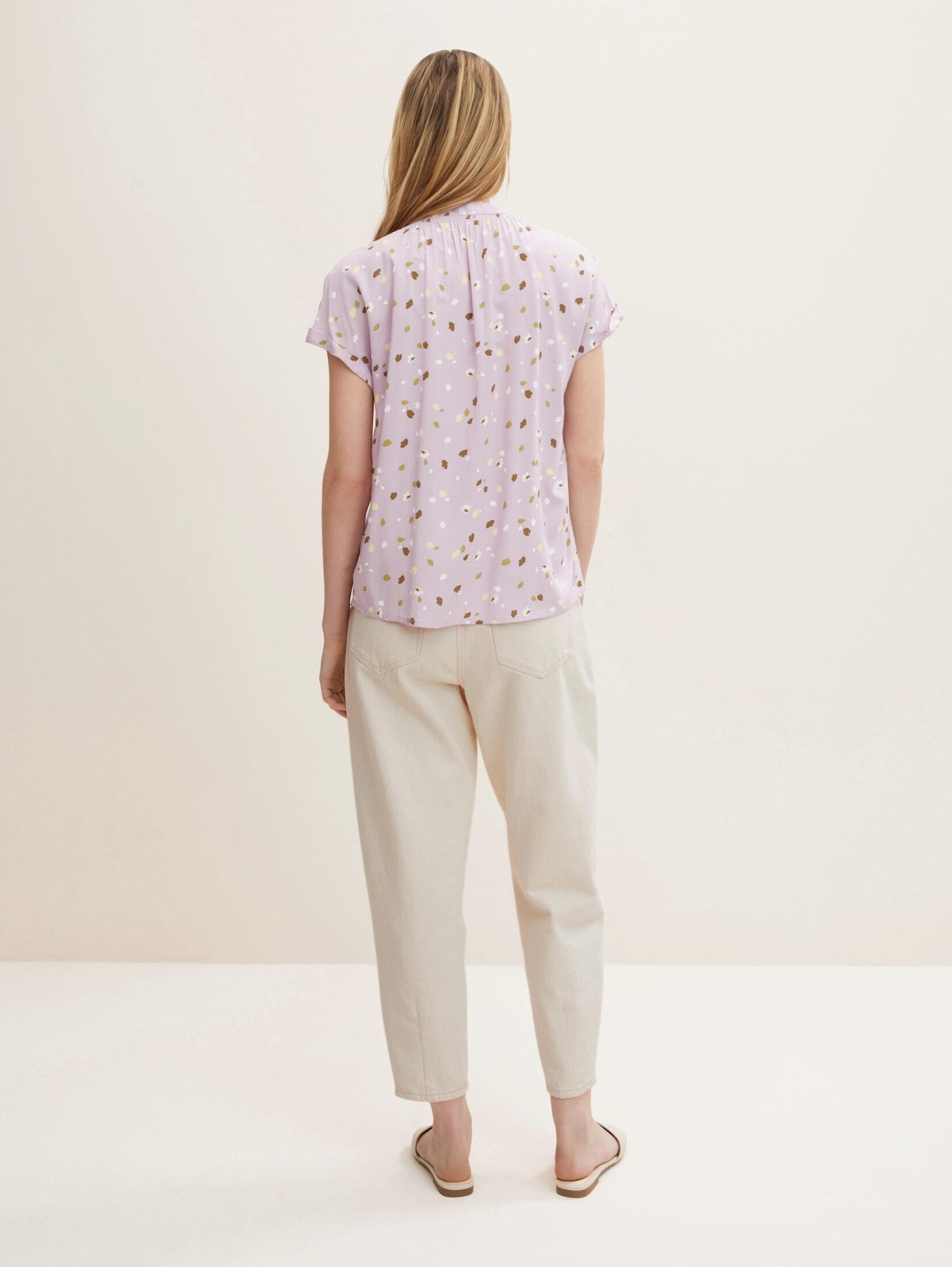 Frauen Große Größen TOM TAILOR Bluse in Flieder - QJ59451 Frauen Große Größen TOM TAILOR Bluse in Flieder - QJ59451