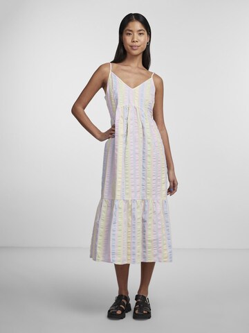 PIECES Summer Dress 'Kaitlyn' in Purple