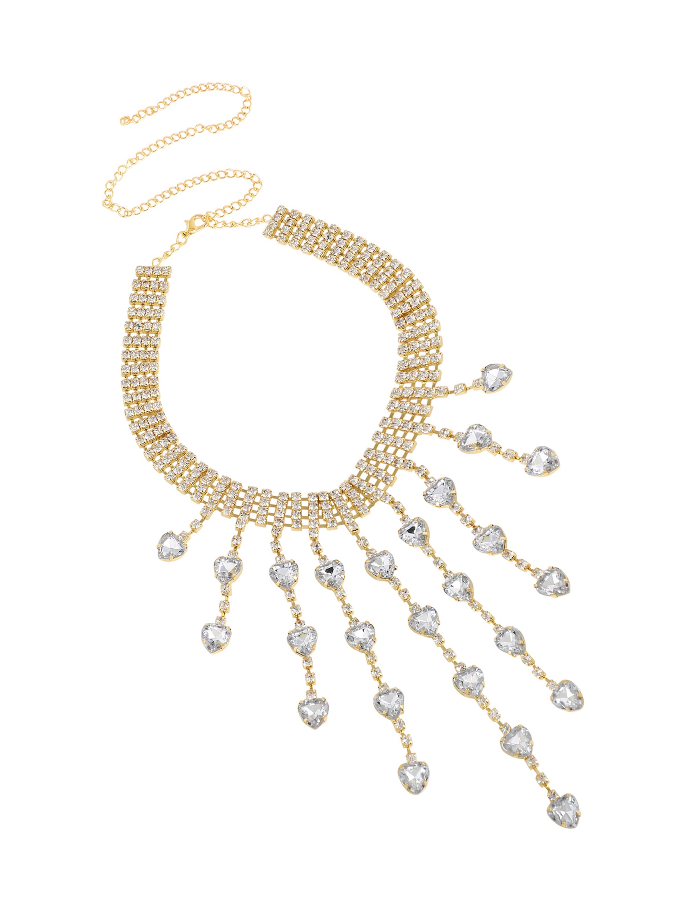 SOHI Łańcuszek ' Lynsay ' w kolorze złoty: przód