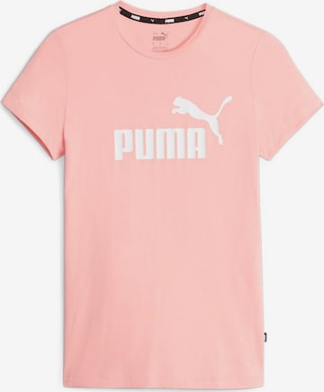 PUMA قميص عملي 'Essential' بلون زهري: الأمام