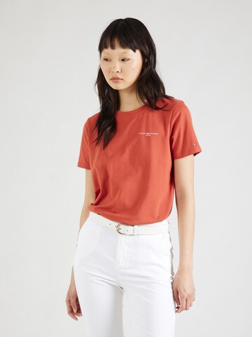 TOMMY HILFIGER Shirt '1985' in Red: front