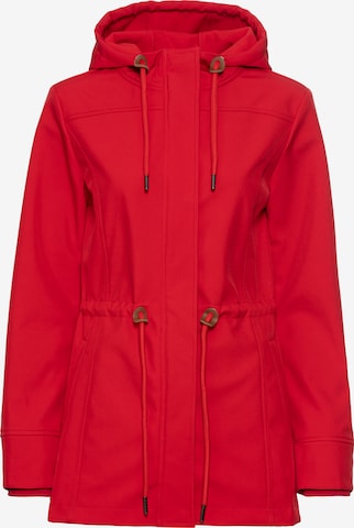 VIVANCE Between-Season Jacket in Red: front