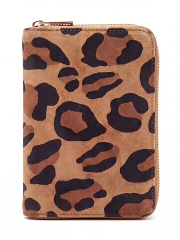 MILLYMILK® Wallet 'SAVANA MEDIUM' in Brown: front