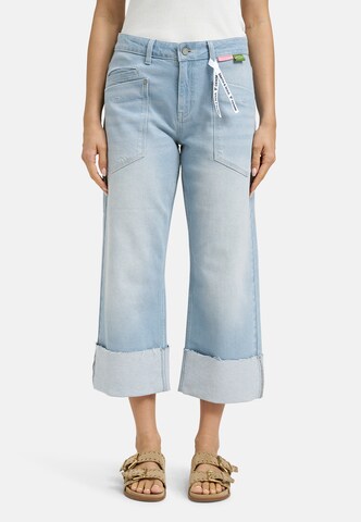 Smith&Soul Loose fit Jeans in Blue: front