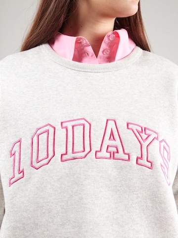 10Days Sweatshirt i grå